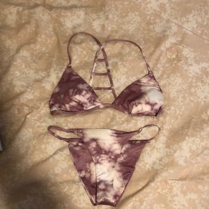 Tie dye swimsuit